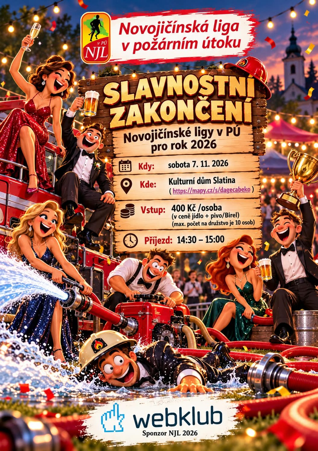 Slavnostní zakončení NJL ve Slatině 7. 11. 2026